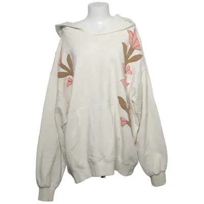 Sweat à capuche (Blanc, Rose, Marron) de Free People Coton, Polyester