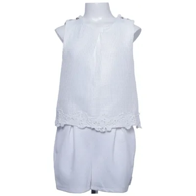 Jumpsuit (White) from Baker Cotton, Elastane, Polyester