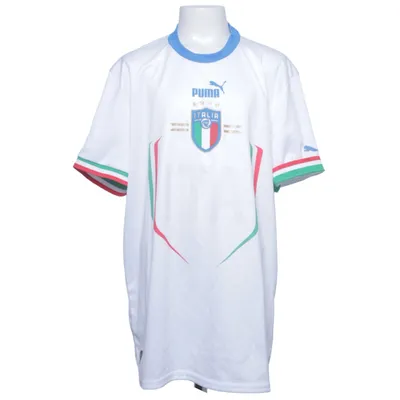 Maillot de football (Blanc, Bleu, Vert, Rouge) de Puma Élasthane, Polyester