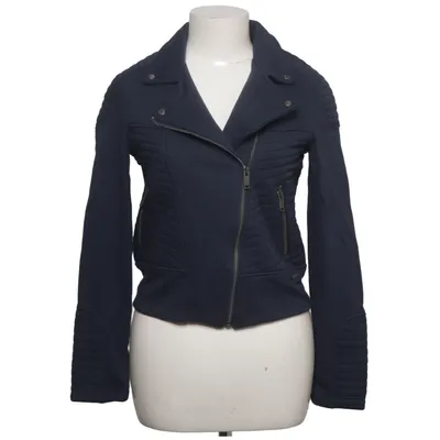 Biker jacket (Blue) from Vero Moda Denim Cotton, Polyester