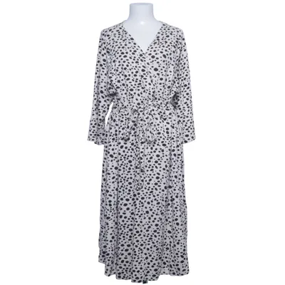 Maxikjole (Beige, Sort) fra XLNT by KappAhl Elastan, Polyester, Viscose