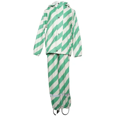 Regnställ (Grön, Beige) från Kuling Polyester
