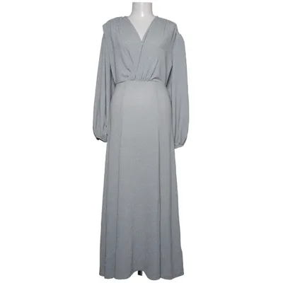 Robe longue (Argent) de Joelle Élasthane, Polyamide, Polyester