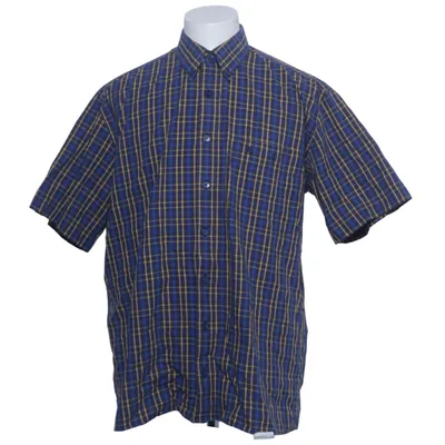 Korte mouwen shirt (Blauw, Geel) van Melka Katoen, Polyester