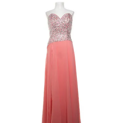 Robe de soirée (Rose, Argent) de JJ's House Polyester