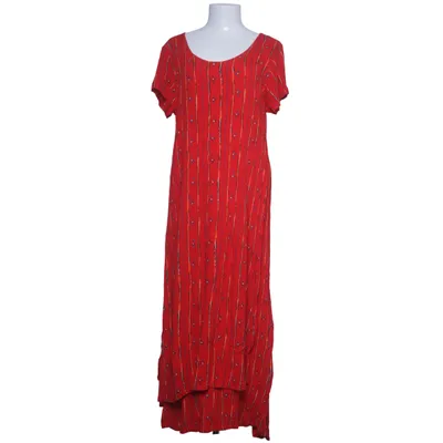 Robe longue (Rouge, Multicolore) de Felicia Viscose