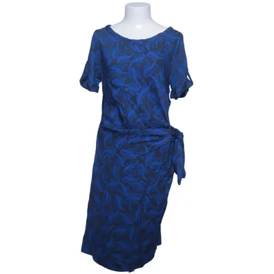Kleid (Blau, Mehrfarbig) von Diane von Furstenberg Elasthan, Polyamid, Seide