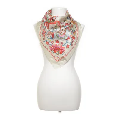 Shawl (Beige, Multicolored) from Leontine Hagoort