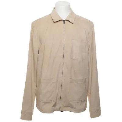 Överskjorta (Beige) från W.BXTR Mockaimitation, Polyester