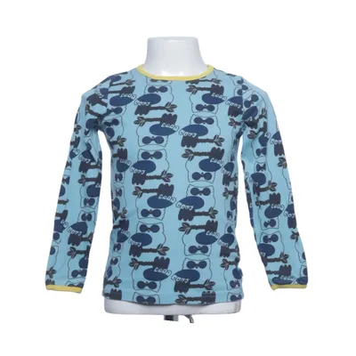 Långärmad t-shirt (Blå, Gul, Brun) från Småfolk Bomull