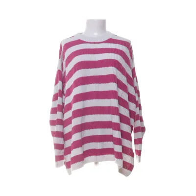Sweater (White, Pink) from Gina Benotti Acrylic, Cotton