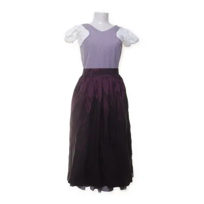 Dirndl (Lila, Wit) van Peteranderl Katoen, Polyester