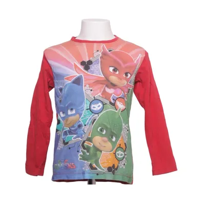 Long sleeve T-shirt (Red, Blue, Green, Multicolored) from PJ Masks Cotton