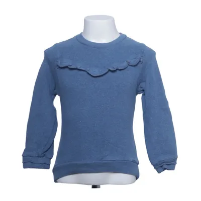 Sweatshirt (Blue) from Gymp Acrylic, Cotton, Elastane, Polyamide, Polyester, Viscose