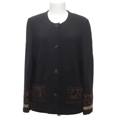 Cardigan (Noir, Marron) de Devernois Acrylique, Laine