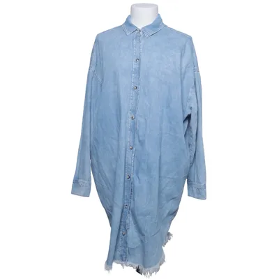 Denim blouse (Moto) van Topshop Moto Katoen