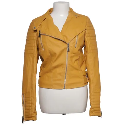 Bikerjacka (Gul) från Voyelles Polyester, Polyuretan