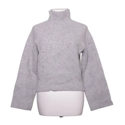 Polotröja (Grå) från H&M Premium Quality Elastan, Polyamid, Ull