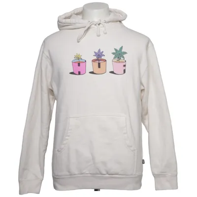Sweat à capuche (Blanc) de HUF Coton, Polyester
