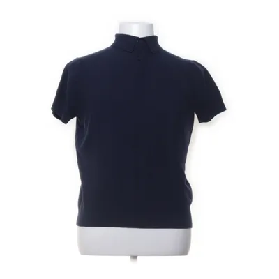 Polo shirt (Blue) from Riley Cotton, Wool