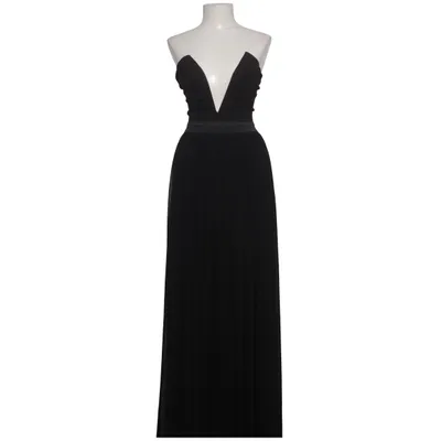 Avondjurk (Zwart) van Rare London Elastaan, Polyamide, Polyester