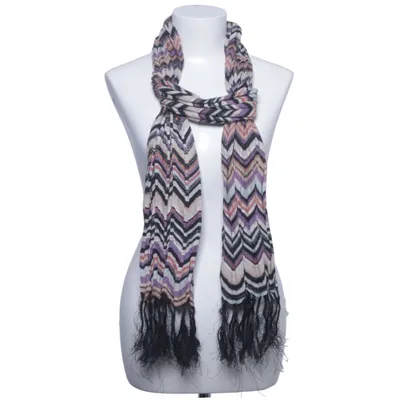 Halsduk (Svart, Flerfärgad) från Missoni Lindex Viskos