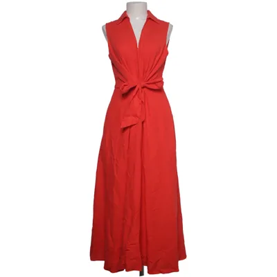 Maxikleid (Rot) von Christian Berg Leinen, Viskose