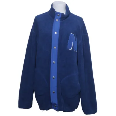 Veste polaire (Bleu) de Planet NUSA Coton biologique, Polyester