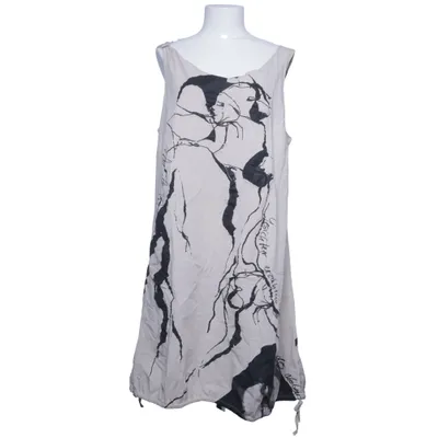 Dress (Beige, Black) from Fashionart Cotton, Elastane