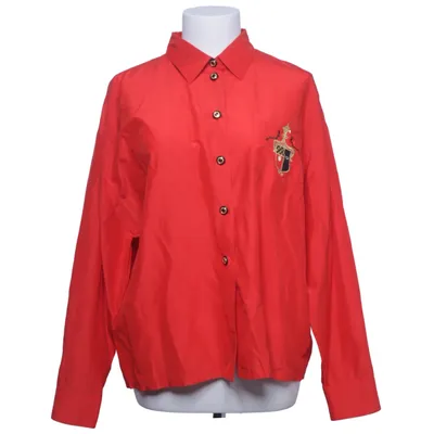 Skjorte (Vintage Bluse) fra Laurèl Bomuld, Silke
