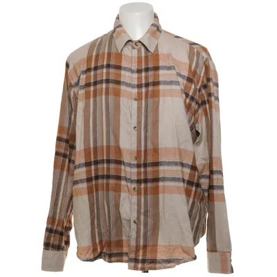 Flanellskjorta (Beige, Brun, Grå) från Le Breve Bomull, Polyester