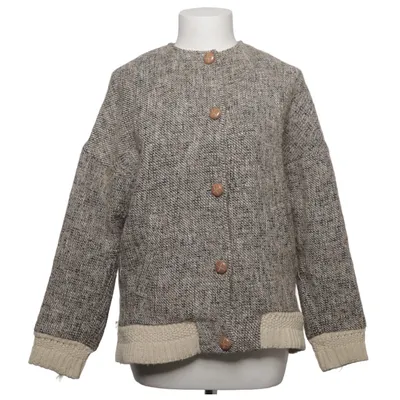 Jacket (Beige, Black) from Sessún Alpaca wool, Cotton, Polyester