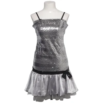 Cocktailjurk (Zilver, Zwart) van KDK London Polyester
