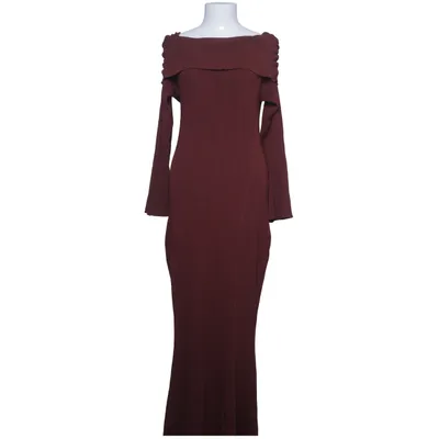 Maxi jurk (Rood) van Adoore Elastaan, Polyamide, Viscose
