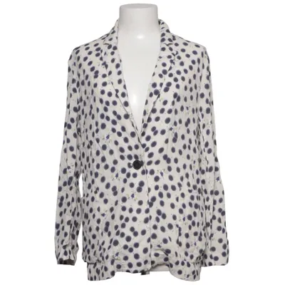 Blazer (Beige, Blauw) van Anna Glover x H&M Viscose