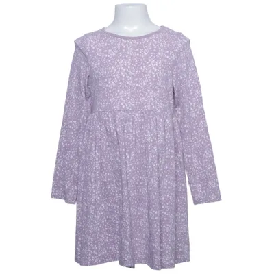Klänning (Lila, Vit, Flerfärgad) från H&M Bomull, Elastan