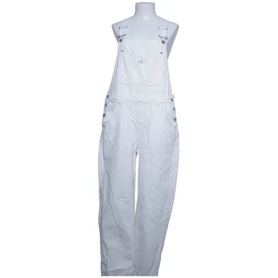 Dungarees (White) from Pull & Bear Cotton