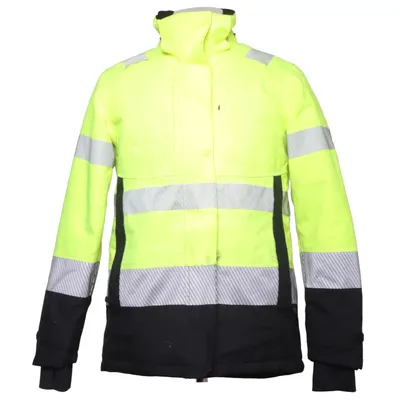 Arbetsjacka (Gul, Svart, Silverfärgad) från Gesto Polyester