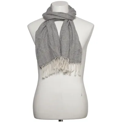 Scarf (Gray, White) from John Henric Cashmere