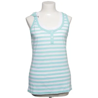 Tanktop  (Blå, Hvid) fra Gina Benotti Bomuld