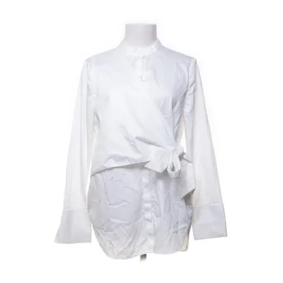 Slå-om bluse (Hvid) fra Sleek Atelier Bomuld