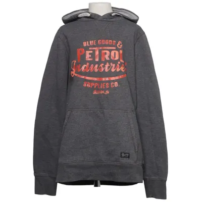 Capuchon sweater (Grijs) van Petrol Industries Katoen, Polyester