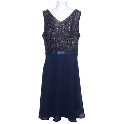 Evening gown (Blue, Multicolored) from Dressystar Polyester