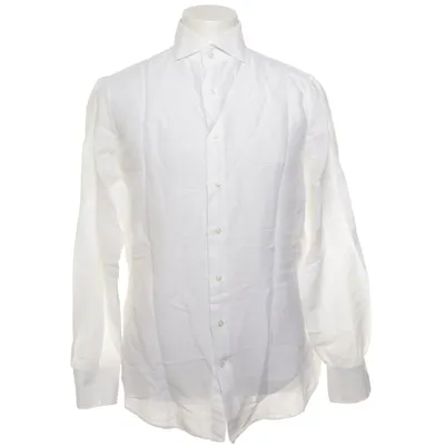 Skjorta (Vit) från Suitsupply Bomull, Linne