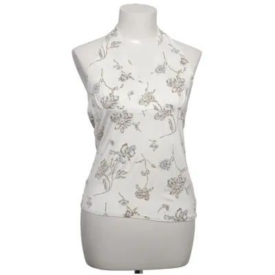 Haltertop (Wit, Blauw, Bruin) van Vero Moda