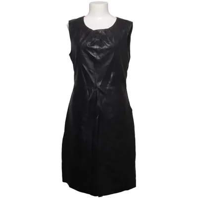 Leather dress (Black) from Auluna Leather, Polyester