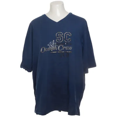 T-shirt (Blå) från Big Fashion Bomull