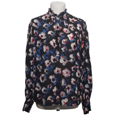 Blouse (Black, Blue, Pink) from Lala Silk, Viscose