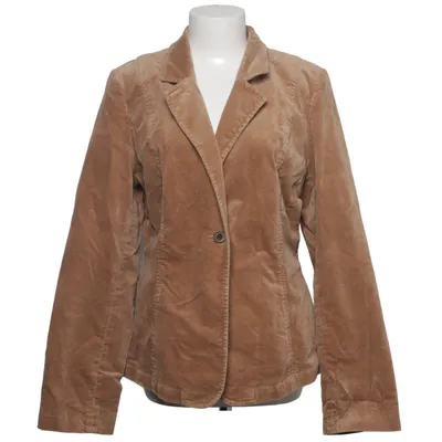 Blazer (Marron) de Gianini Coton, Élasthane, Polyamide