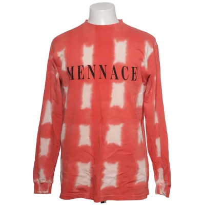 Langærmet t-shirt (Rød) fra Mennace Bomuld
